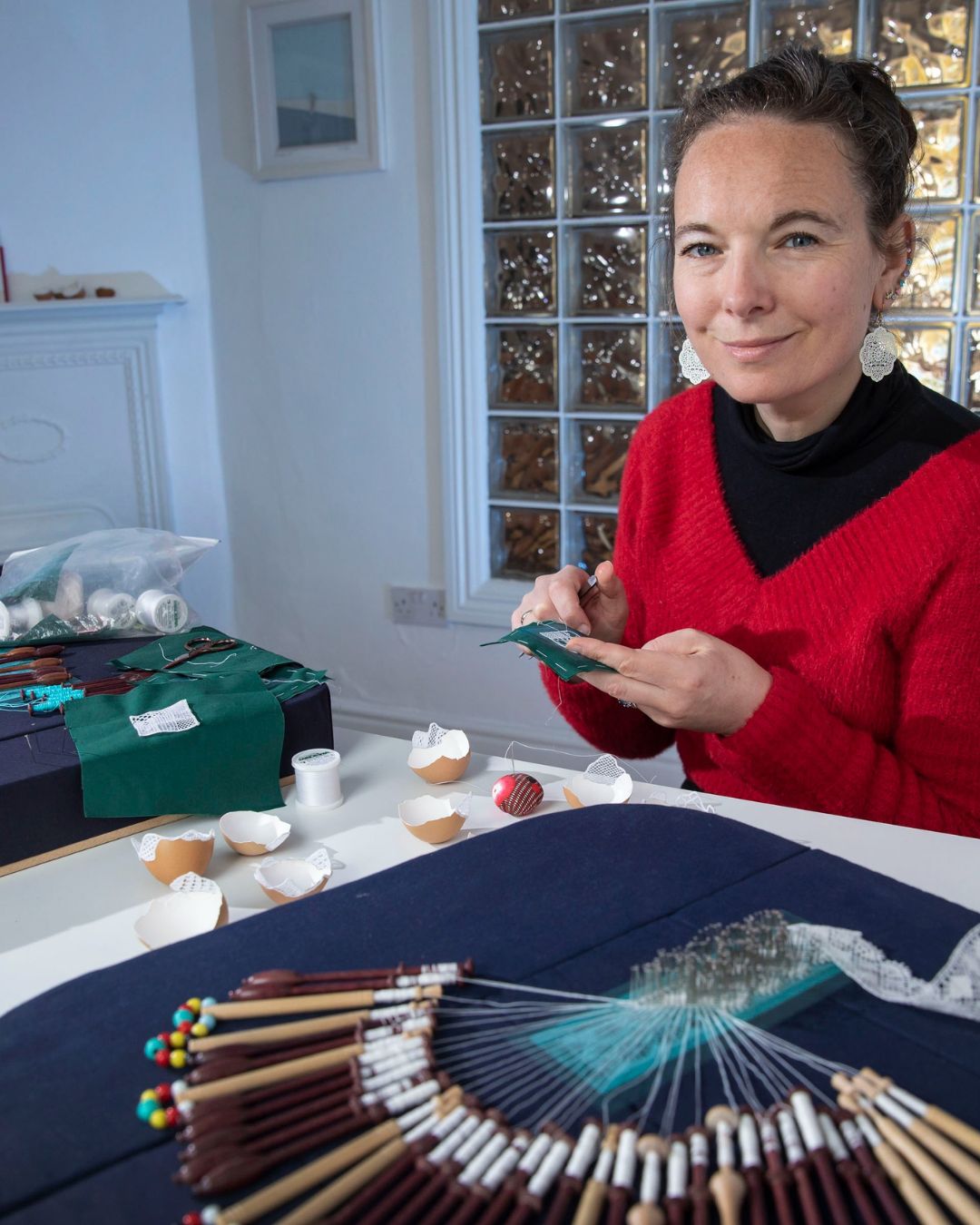 Lacemaking: Fiona Harrington & Jack O' Meara