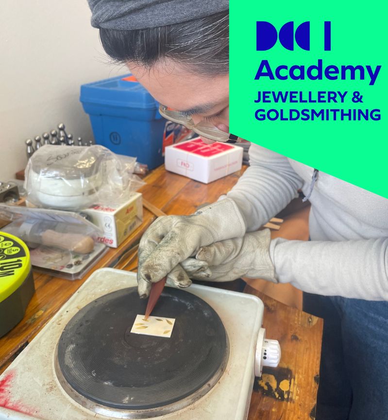 Keum-Boo is an ancient Korean metal decoration technique which translates as ‘attached gold’. It is a way of diffusion-bonding 24ct yellow gold foil to silver.