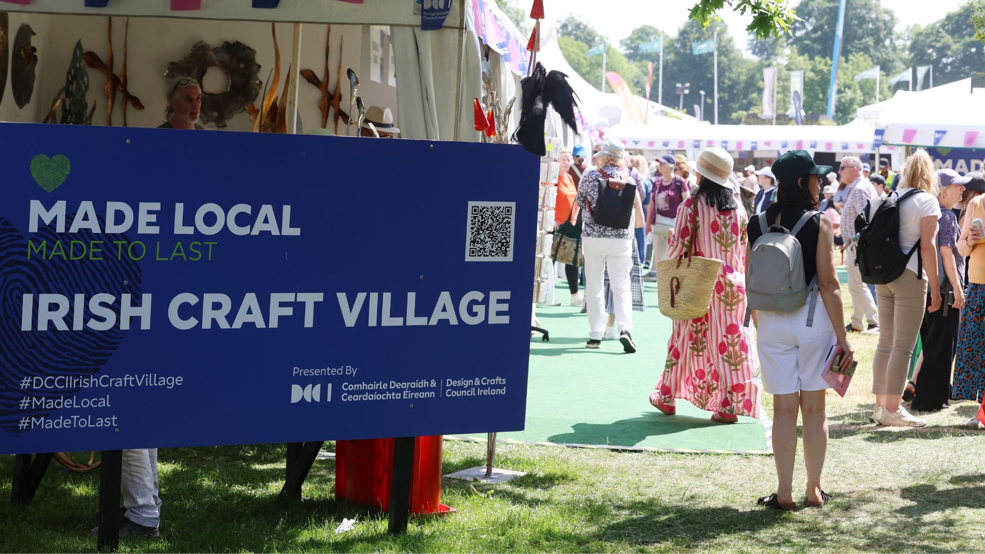 Highlights from the DCCI Craft Village at Bord Bia Bloom 2026 — five days of Irish craft, live demonstrations and 65 makers at Phoenix Park.